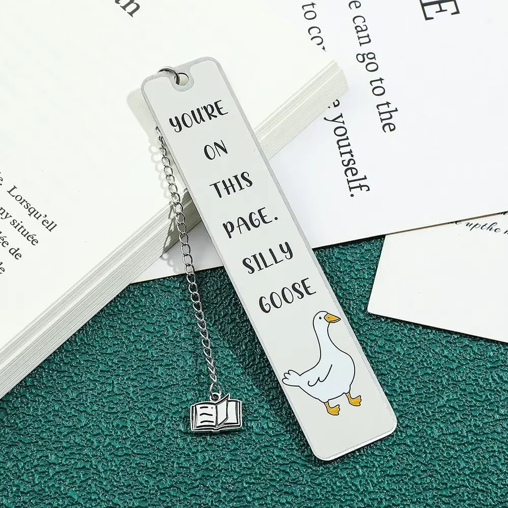 Cute Silly Goose Metal Bookmar - Ideal Stationery & Office Supply review and price