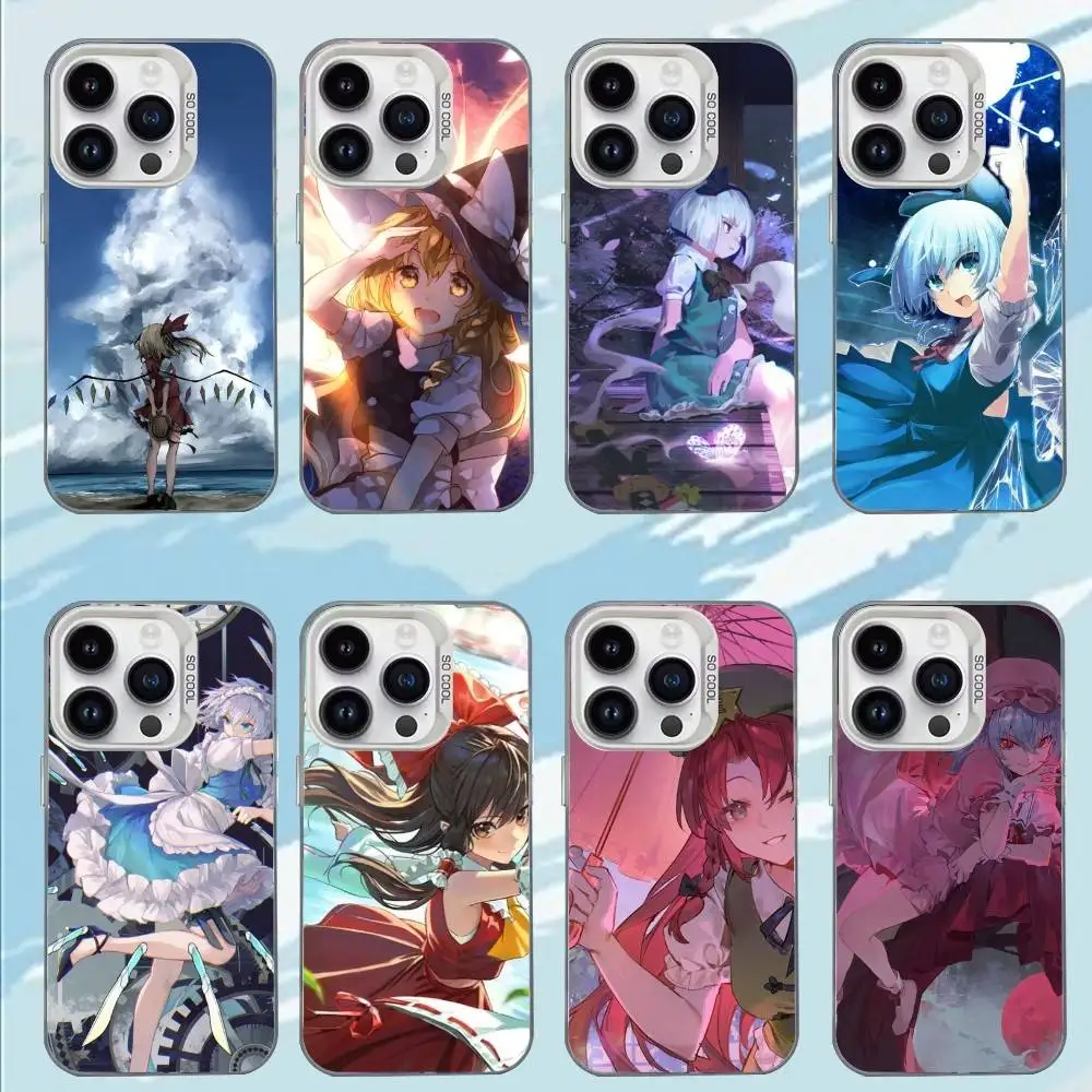 

Touhou Project Phone Case For iPhone 17,16,15,14,13,12,11,Mini,Pro,MAX Matte Shockproof Phone Case