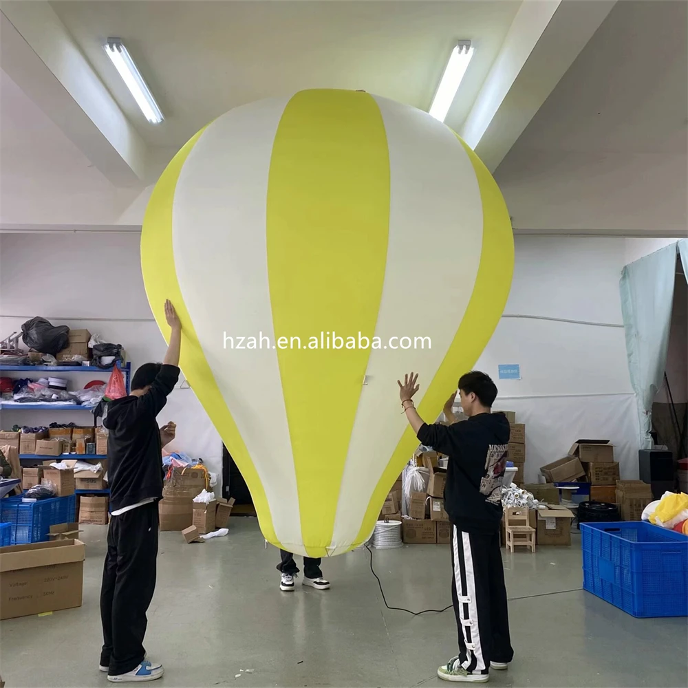 Hurtowy, dmuchany balon na ogrzane powietrze do reklamy zewnętrznej i dekoracji imprez.