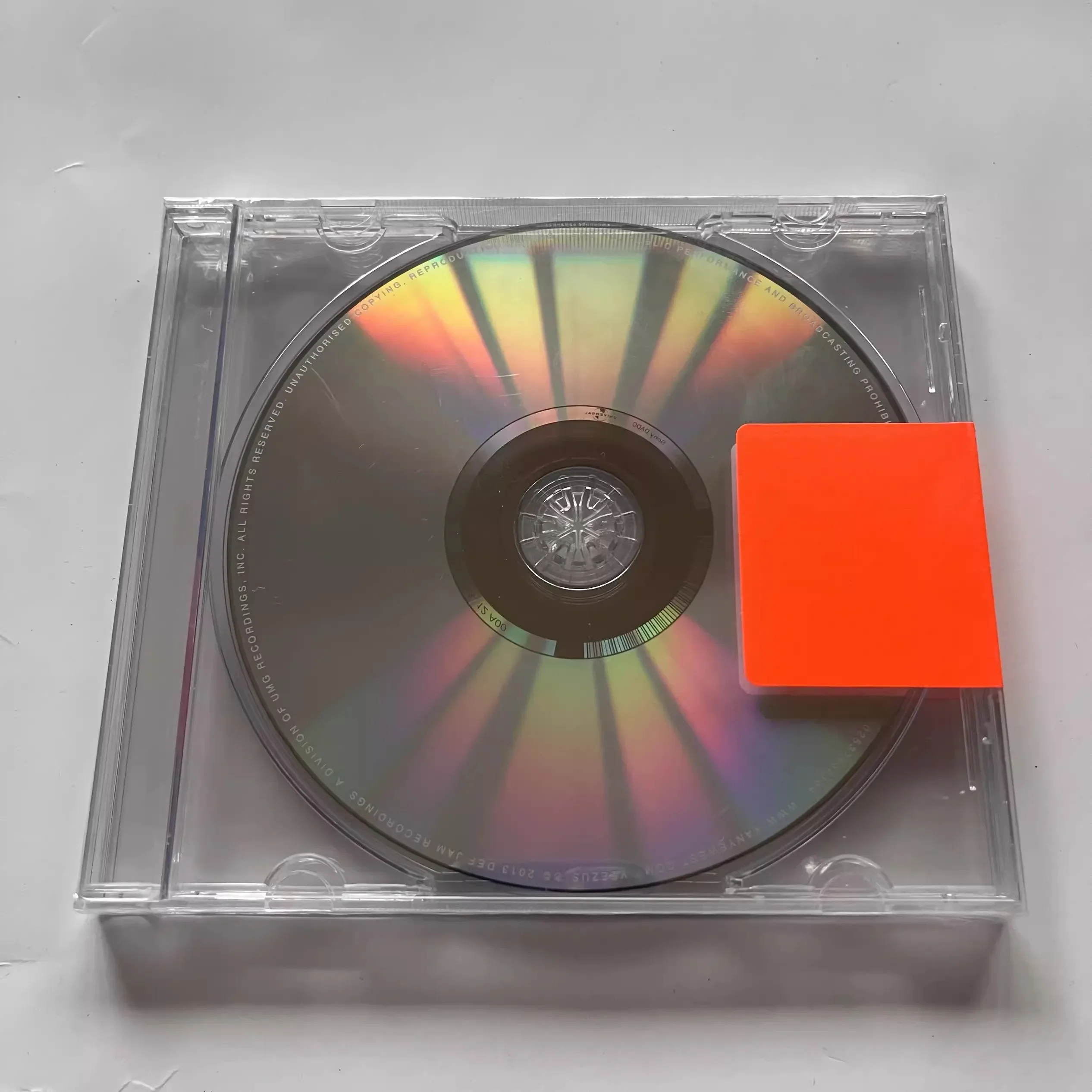

Rap YE Kanye West Daft Punk Music CD Yeezus Album New Slaves Music Record Walkman Car Party Soundtracks Box Collection