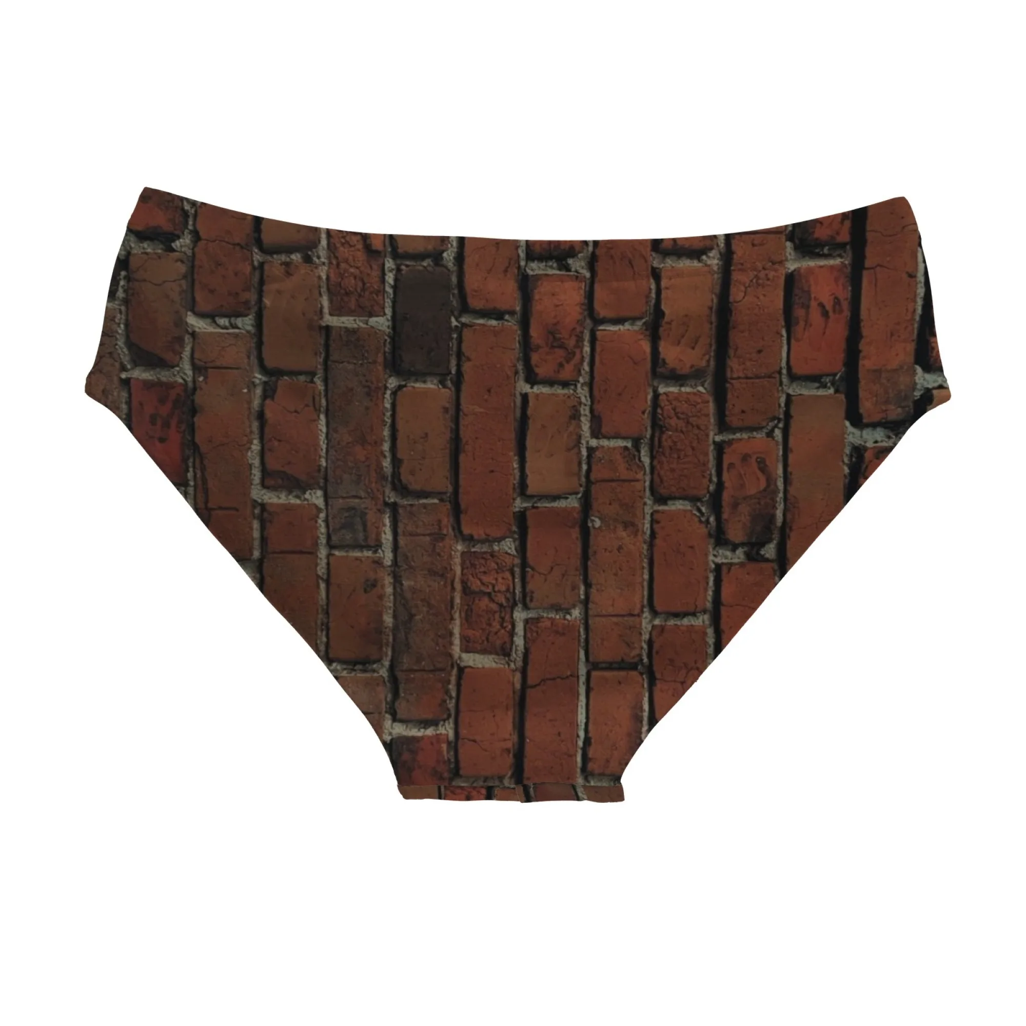 Retro Brick Wall Funny Men's Swimming Trunks Comfortable Non-Slip Briefs Swimwear Casual Beach Sexy Bikini Sports Surf Shorts