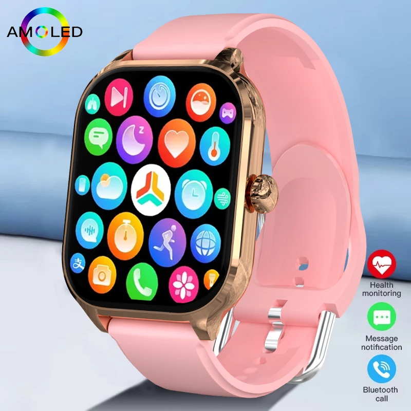 

2025 New Full Touch SmartWatch 2.01-inch HD Display Bluetooth Call Message Alert Sports Mode Smartwatch For Men Women For Xiaom