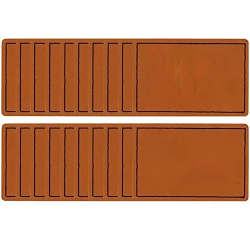 *N21R 50 Pcs Blank Faux Patches for Hats Leatherette Hat Patches with Adhesive Custom Patches for Custom Fabric Repair Sew