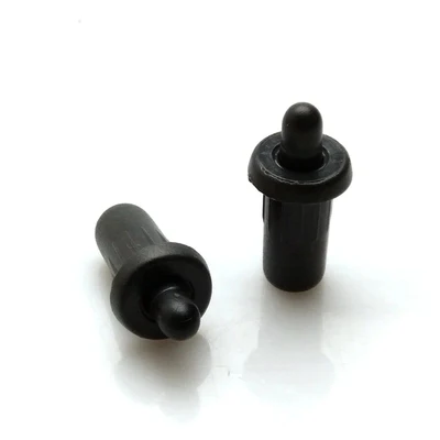 100pcs Plastic Furniture Spring Buffer Shaft Connecting Axis Spring Door Pin Upper and Lower Connecting