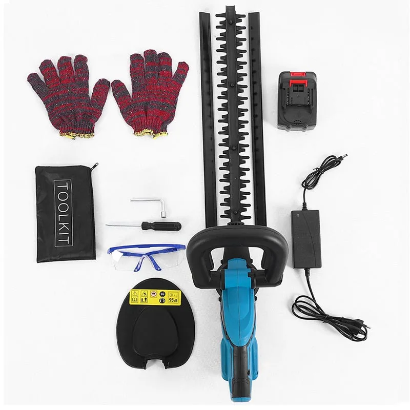 Imagem -02 - Brushless Hedge Trimmer para Makita Bateria Lítio sem Fio Poda Serra Jardim Folha de Chá Verde