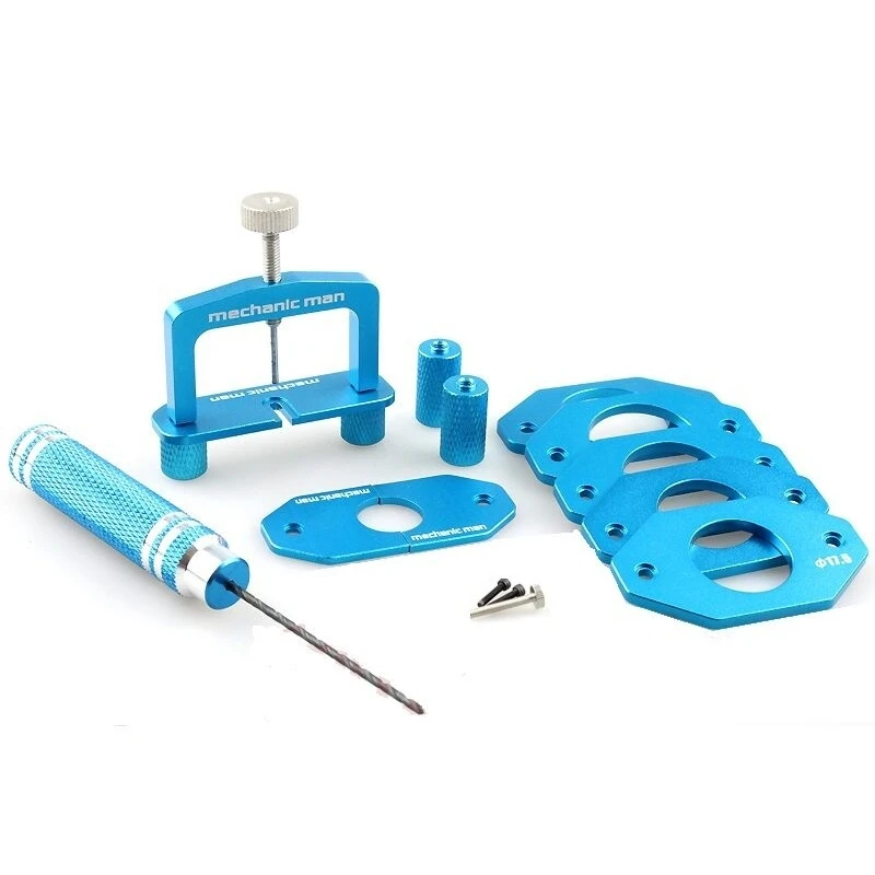 

Инструмент для снятия шин и сверления отверстий под колесные диски для модификации автомобилей Tamiya 4WD (DIY)