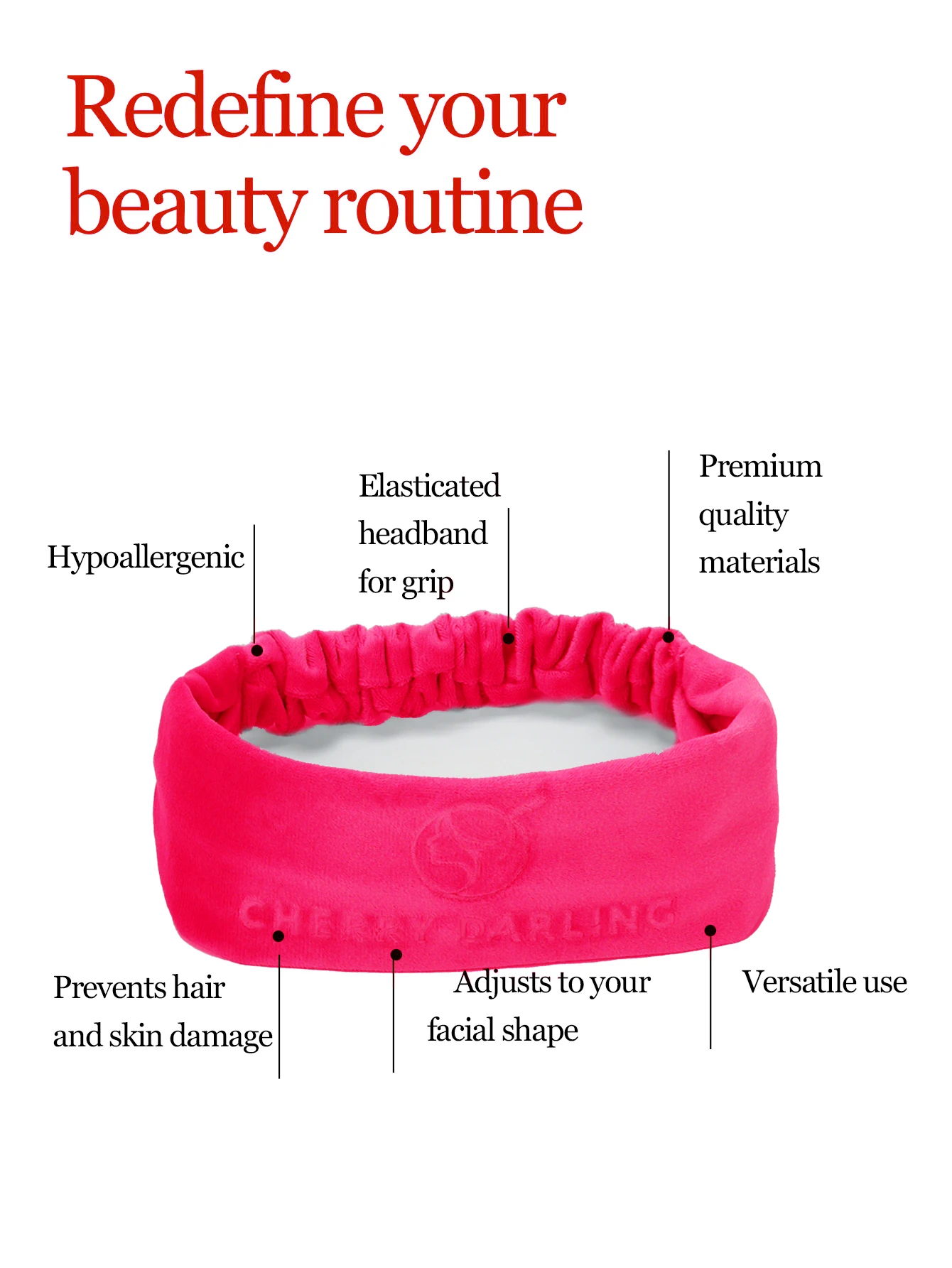 Ensemble de sacs à cosmétiques Rose rouge 17-20-25 pièces, outils cosmétiques multifonctionnels, adaptés à tous les Types de peau