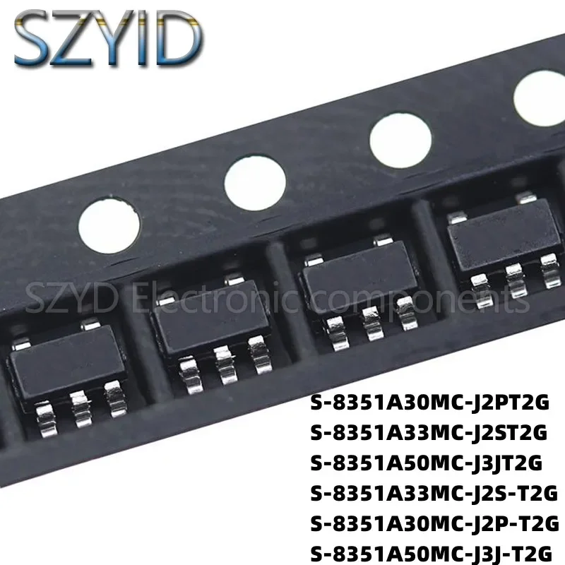 

100PCS SOT23-5 S-8351A30MC-J2PT2G S-8351A33MC-J2ST2G S-8351A50MC-J3JT2G S-8351A33MC-J2ST2G S-8351A30MCJ2P-T2G S-8351A50MC-J3JT2G