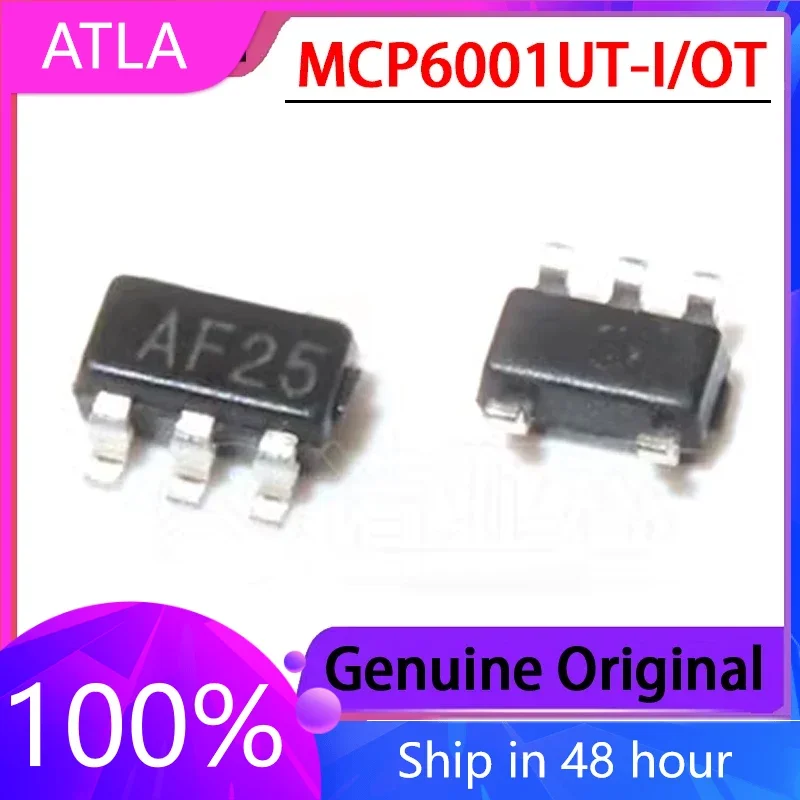 

10PCS Original MCP6001UT-I/OT Screen Printed AF** Operational Amplifier Chip SOT-23-5 Packaging