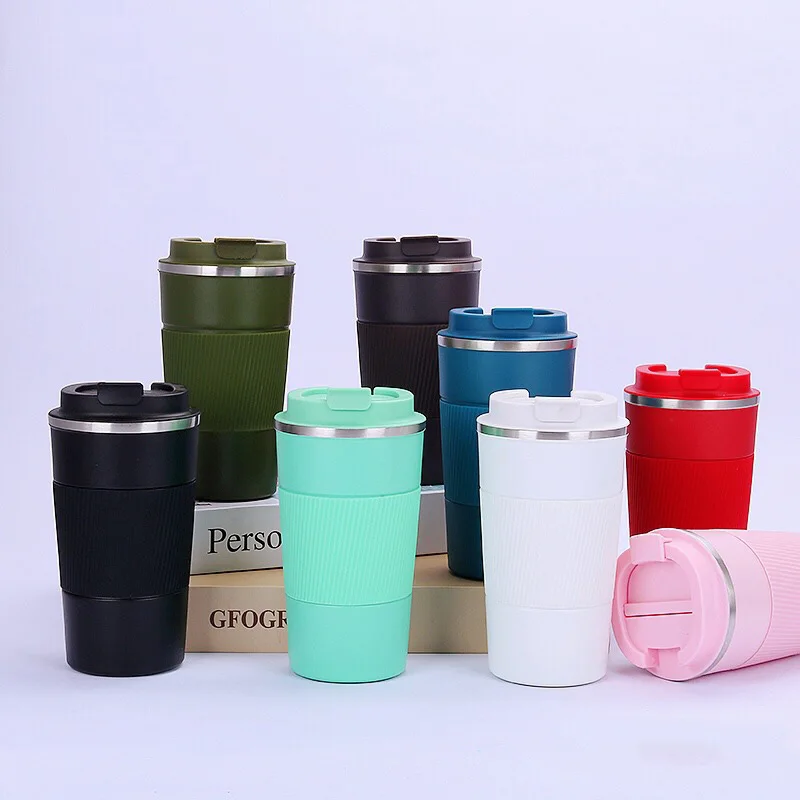 Portable Americano Coffee Mugs 304 Stainless Steel Vacuum Insulated Office Cup Outdoor Travel Cup Large Capacity Car Water Cup