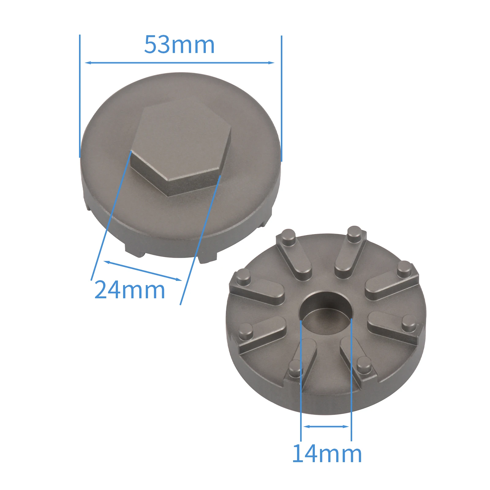 1PC For Leonardino 500 Shock Absorber Cover Tool Motorcycle Aluminium Accessories Disassembly Tools