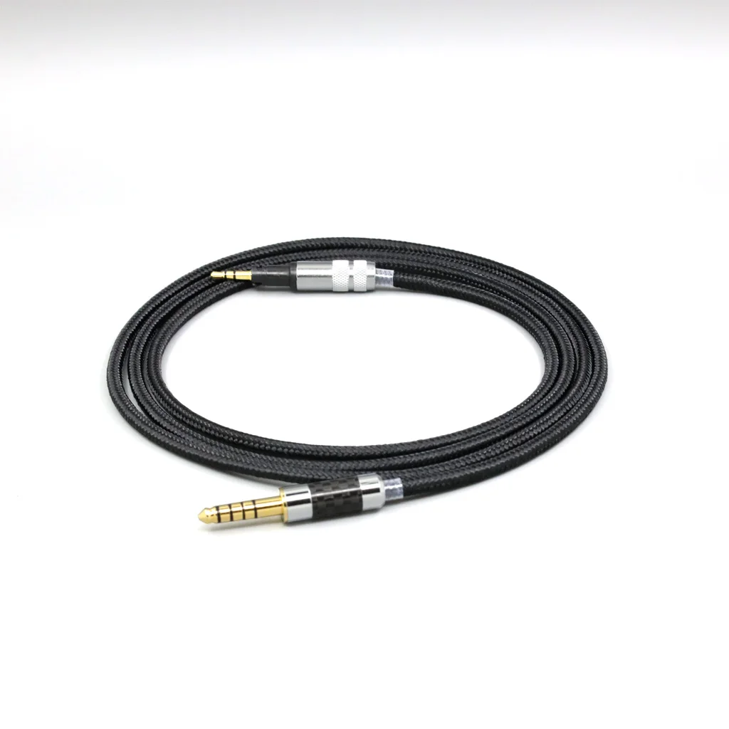 6.5mm XLR 4.4mm Super Soft Headphone Nylon OFC Cable For Sennheiser Momentum 1.0 2.0 Earphone Headset LN007538