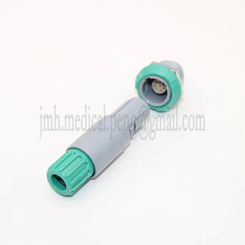 PAC 1P 80 Degree Two Keyings 2 3 4 5 6 7 8 9 10 12 14 Pin Core Push-pull Self-locking Medical Plastic Male Plug Connector