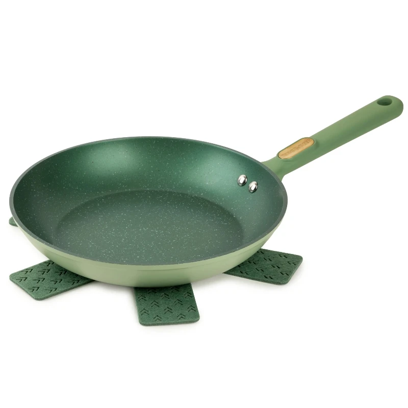 

& Table Granite Collection 10" Fry Pan Non-Stick - Green
