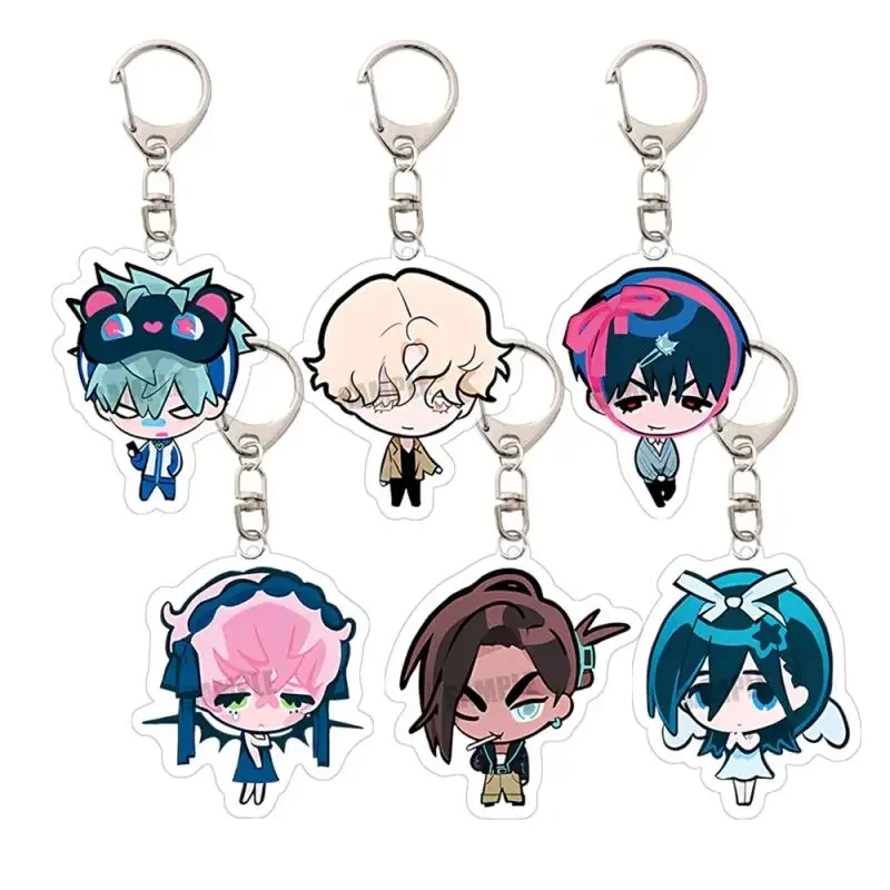 Llavero de acrílico Alien Stage Luka Mizi Hyuna Ivan Sua Till, de anime, juego, dibujos animados, peluche, para mochila, bolso, bonito y exquisito colgante de regalo