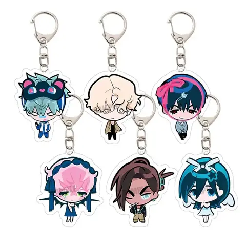 Alien Stage Acrylic Keychain Luka Mizi Hyuna Ivan Sua Till Anime Game Cartoon Plush Schoolbag Bag Cute Exquisite Gift Pendant