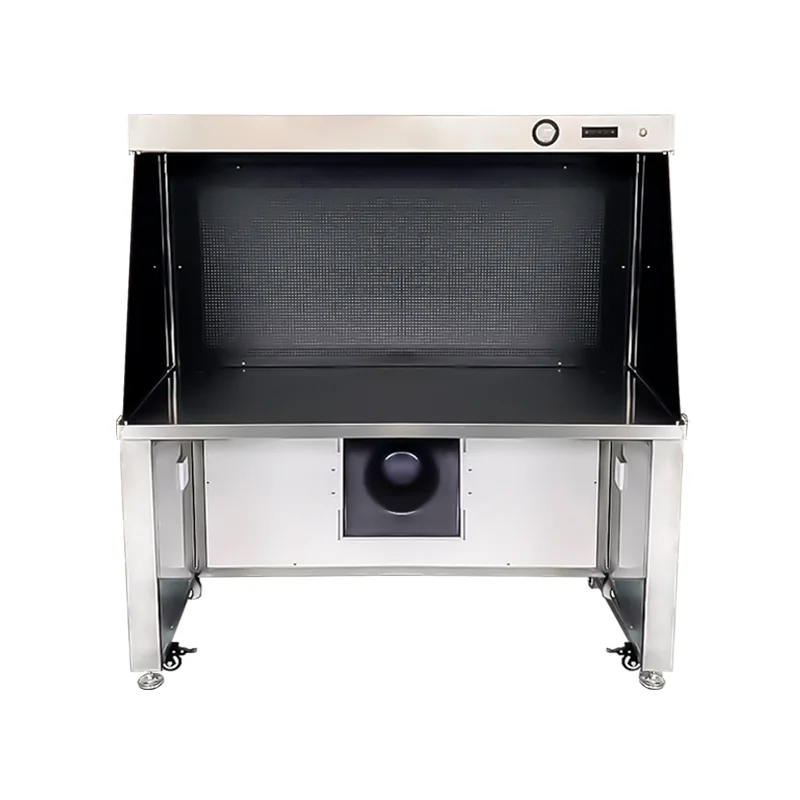 Desktop Horizontal Laminar Flow Hood, Portable Clean Bench with HEPA for Small Lab & Electronics