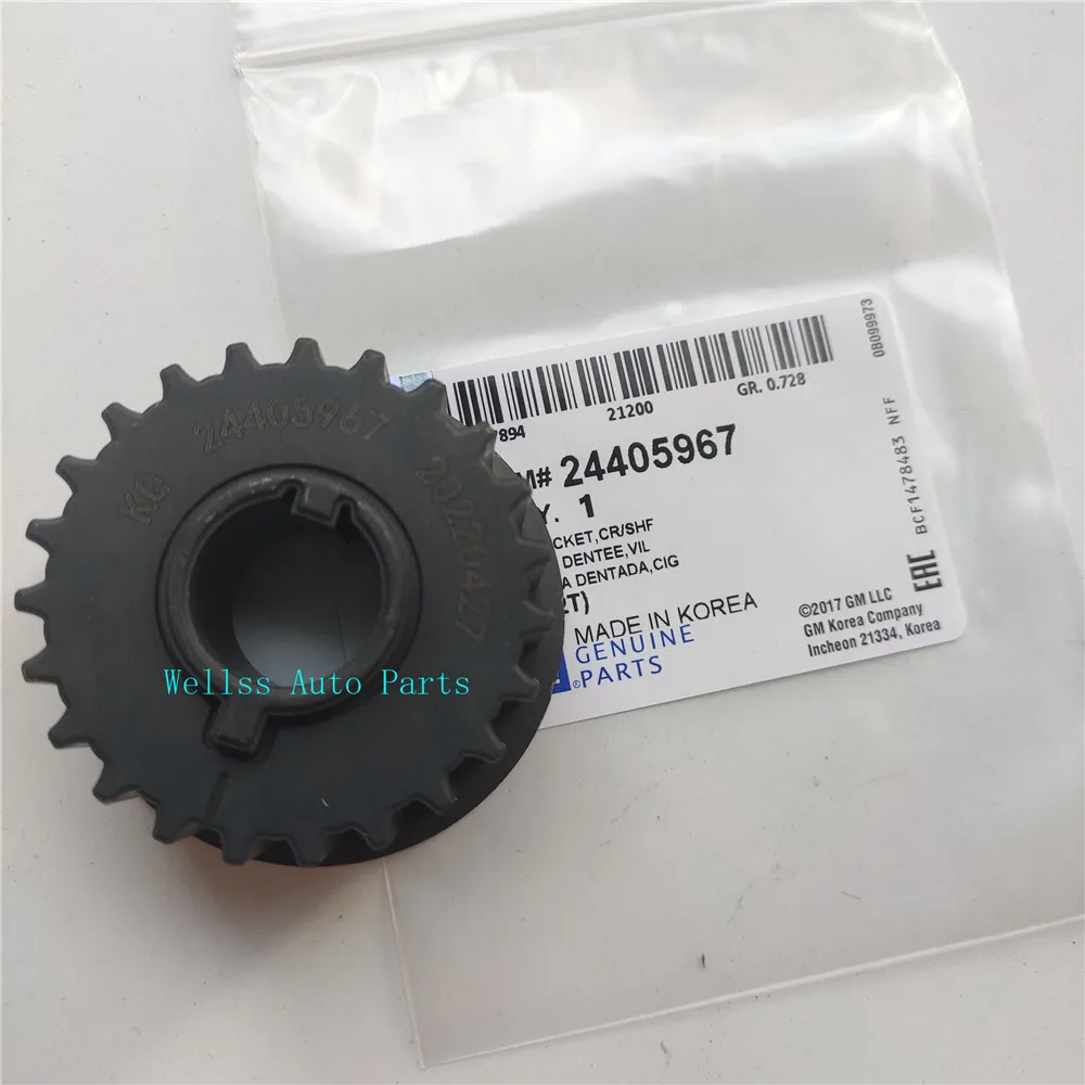 Crankshaft Timing Gear 24405967 For Chevrolet Cruze Aveo T300 Sonic Orlando Trax Opel Astra Zafira Mokka Corsa 5636328