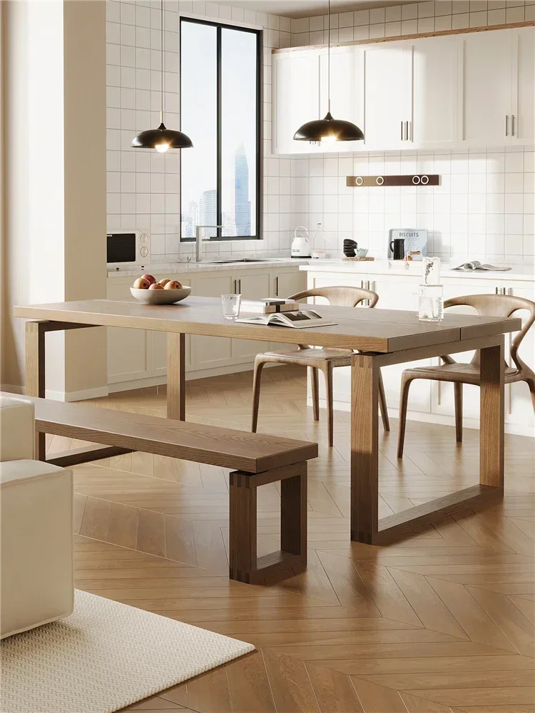 New Chinese style solid wood dining table