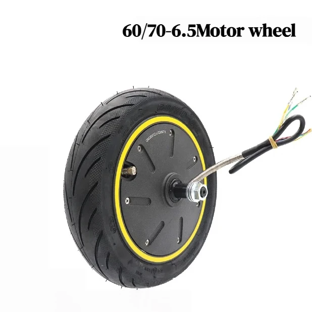 

Электрический мотор-колесо 60/70-6.5 для электросамоката Ninebot Max G30, 36В 500Вт, переднее приводное колесо, запчасти для ремонта