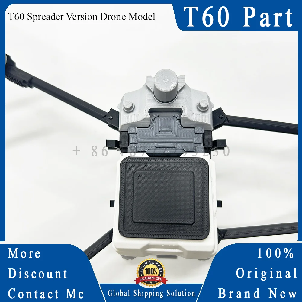 Dji T60 Spreader/Spray Tank Version Agricultural Drone Model Ornaments Collections Brand New for Children's Day Gift