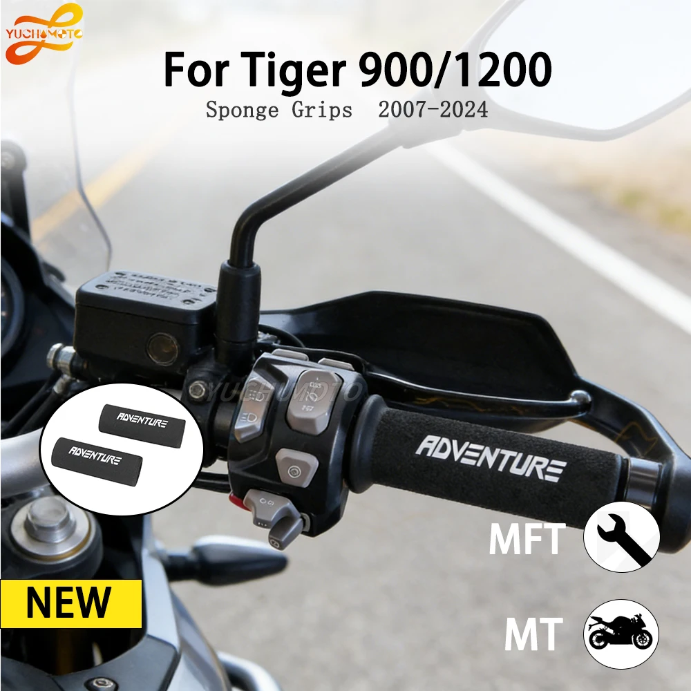 Empuñaduras de esponja para motocicleta Tiger 800 XC XCX XRX 1050 Tiger 900 GT Pro Rally Pro 1200 Explorer 11-2024 2023 2022