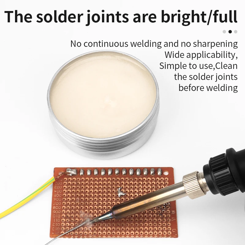 LUXIANZI Multifunctional Solder Flux Paste Rosin Electronic Parts PCB IC Repair Tool Copper iron tin Metal battery Welding Oil