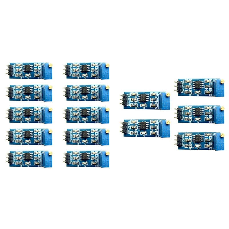 NE555 Pulse Generator Square Wave Rectangular Wave Frequency Adjustable Mini Signal Generator Module,10Pcs Durable Easy To Use