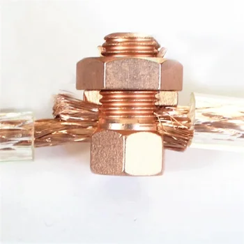 ABFA 10 ชิ้นแยก Bolt Connector, Grounding Split Bolt Connect...