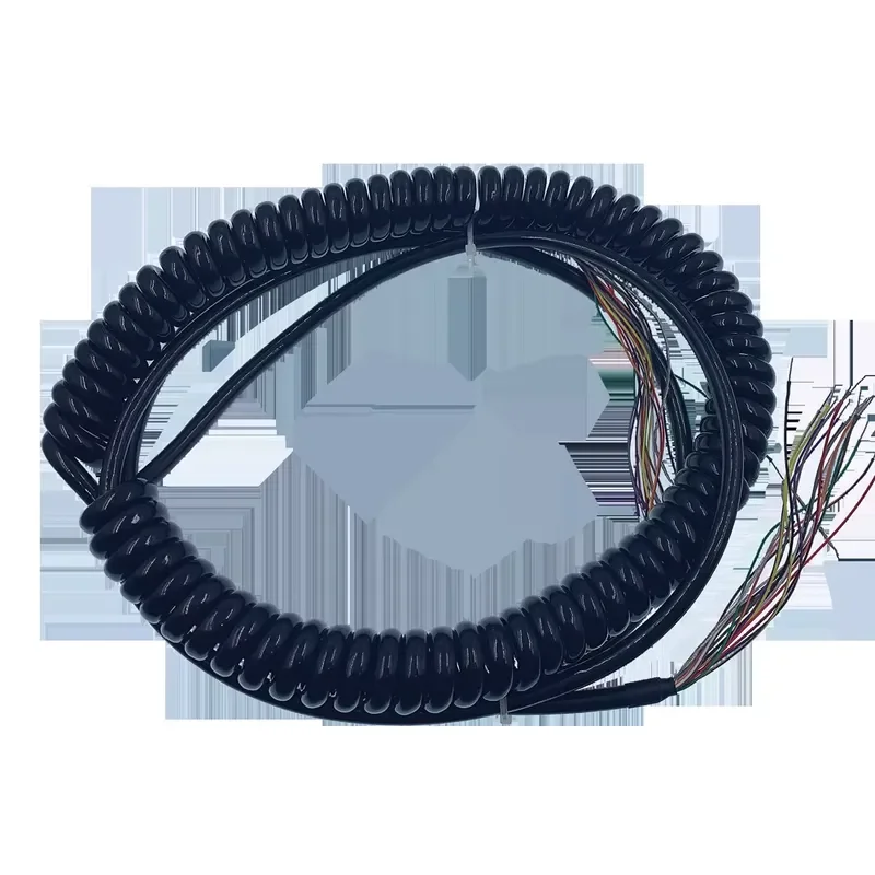 MPG spiral cable manual pulse generator cable 17 core 21 core rotary encoder cable