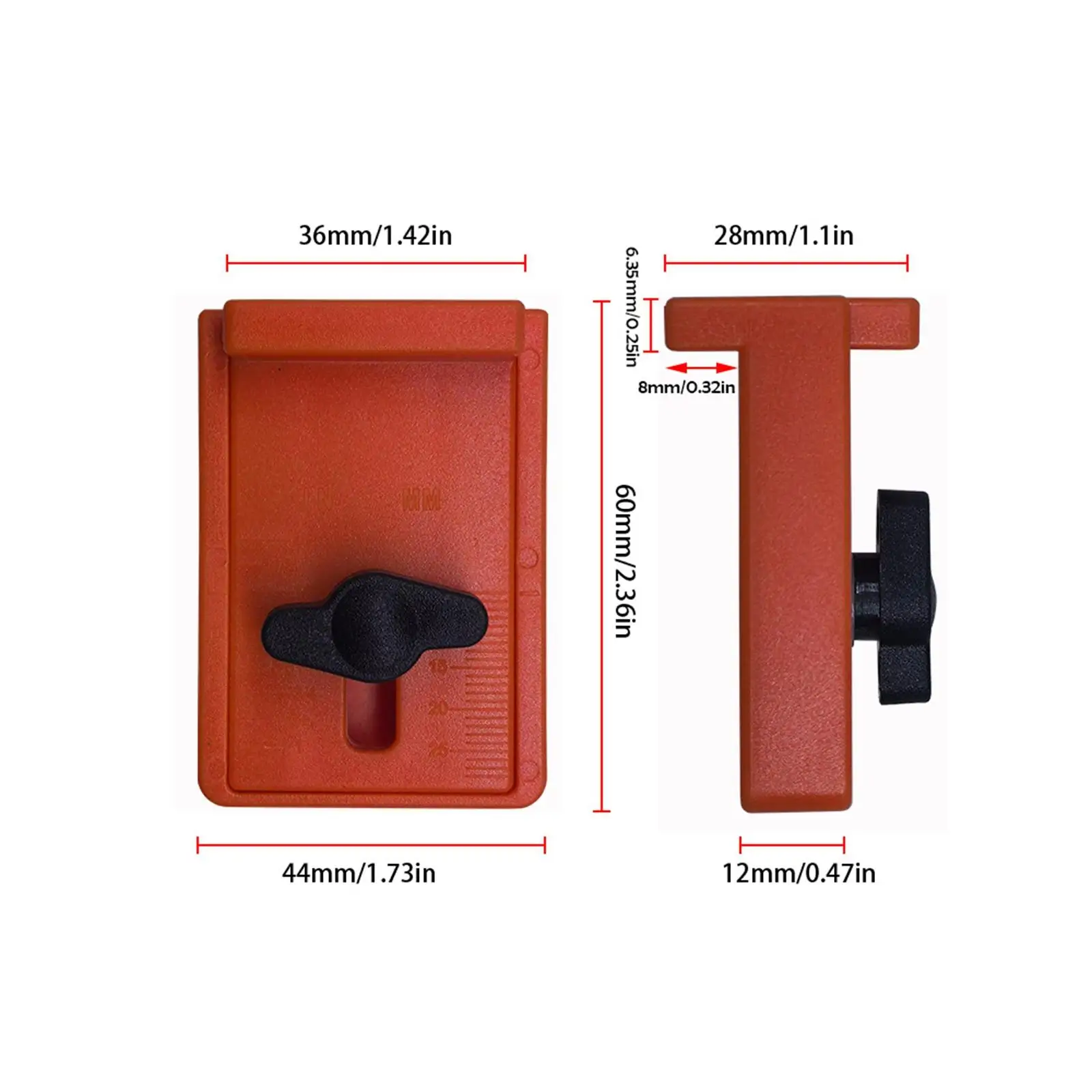 Flooring Spacer Set 12 PCS Adjustable Gap Tool ABS Flexible Laminate Floor Installation Aid for DIY Projects