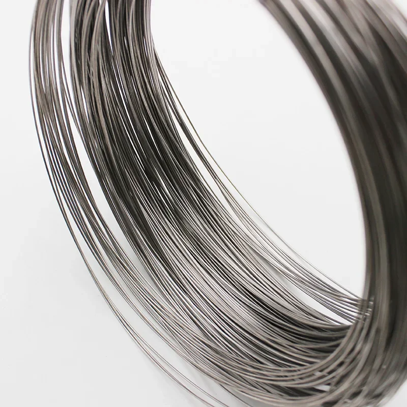 Pure Titanium Wire Grade 1 0.1mm 0.2mm 0.3mm 0.4mm 0.5mm 0.6mm 0.8mm 0.9mm 1mm 1.2mm 1.5mm 2mm 2.5mm 3mm