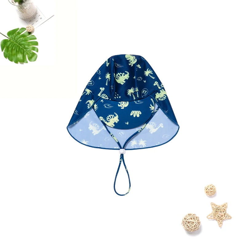 Купальник с рисунком заката дракона для детей и мальчиков, комплект из трех предметов сплит-типа, пляжная одежда, быстросохнущий и удобный детский костюм