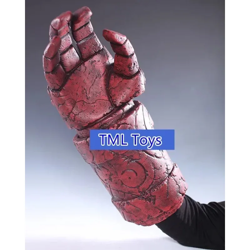 54cm Right Hand of DOOM Hellboy Figure Resin Statue Collection Model Wearable Gloves Arm hand Put on Table Home Decor ornament