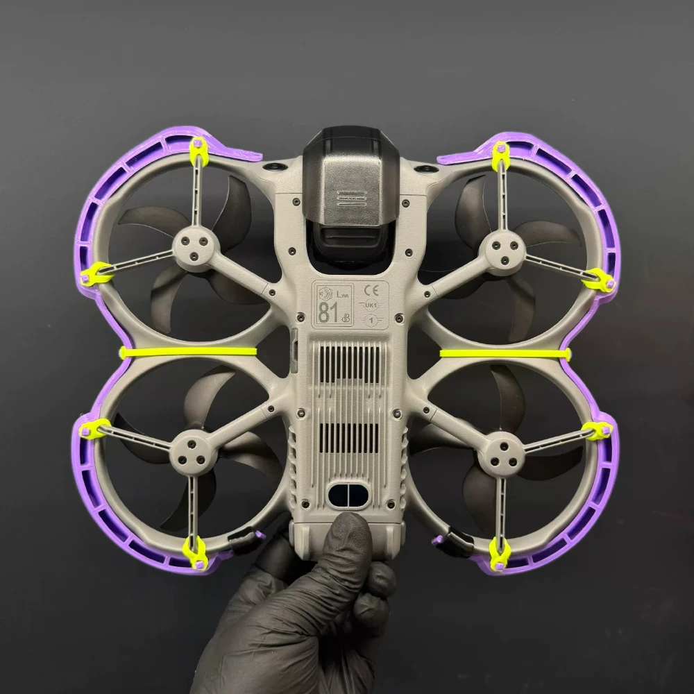 Protector de Hélices de TPU Su - 3D Printing Drone reseña y precio