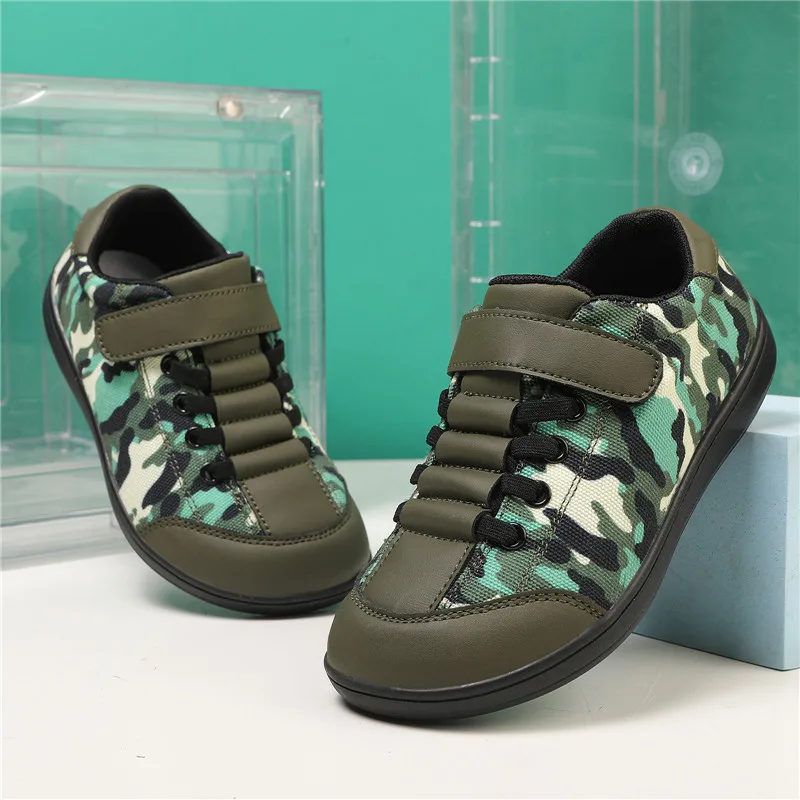 Children's wide version barefoot shoes boys and girls anti slip children's shoes baby sports shoes outdoor sports casual shoes image 3