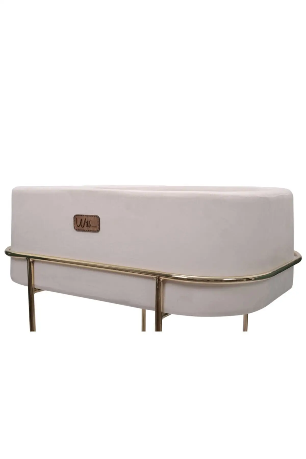 Wieg Moeder Side Crib Crème Goud