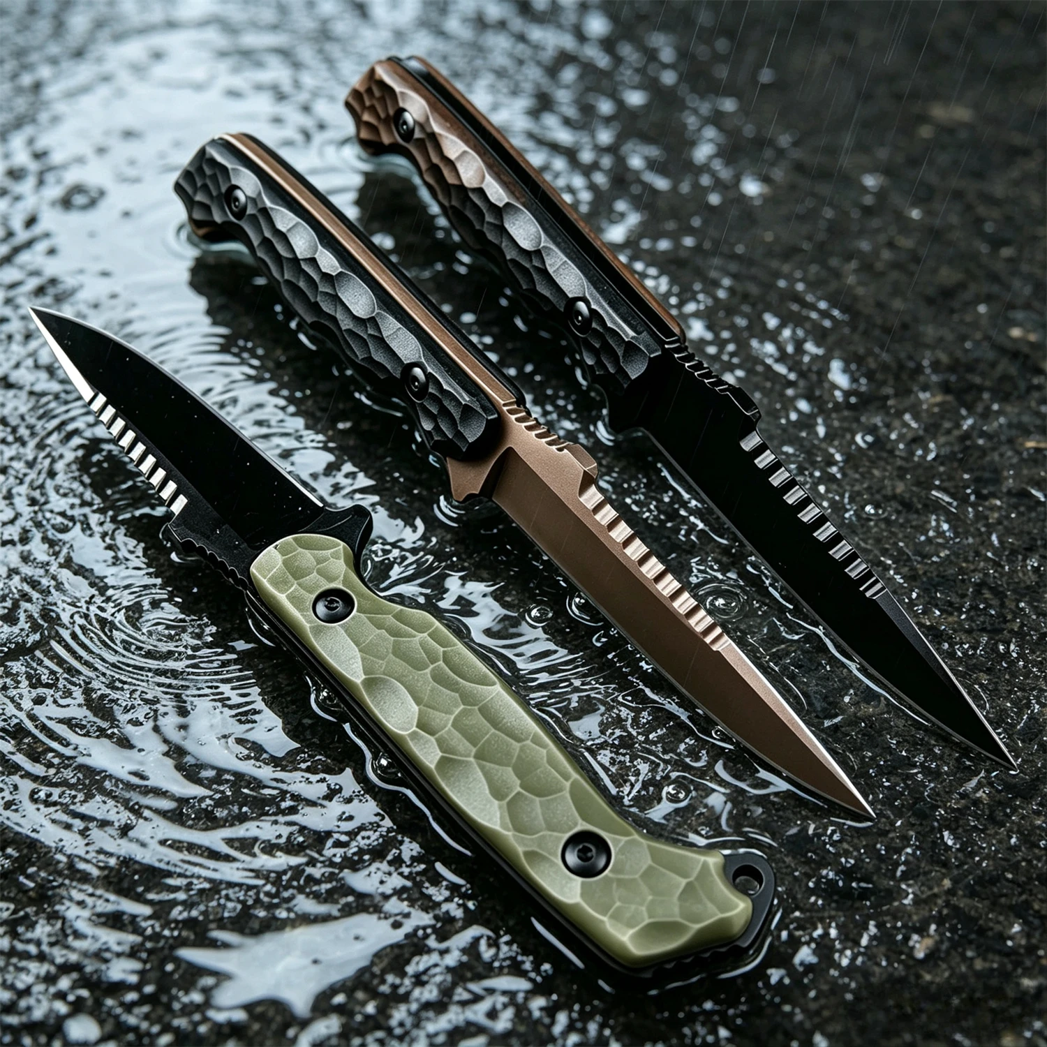 Bushcraft Knife Fixed - Lightweight & Durable Fixed Blade Outdoor