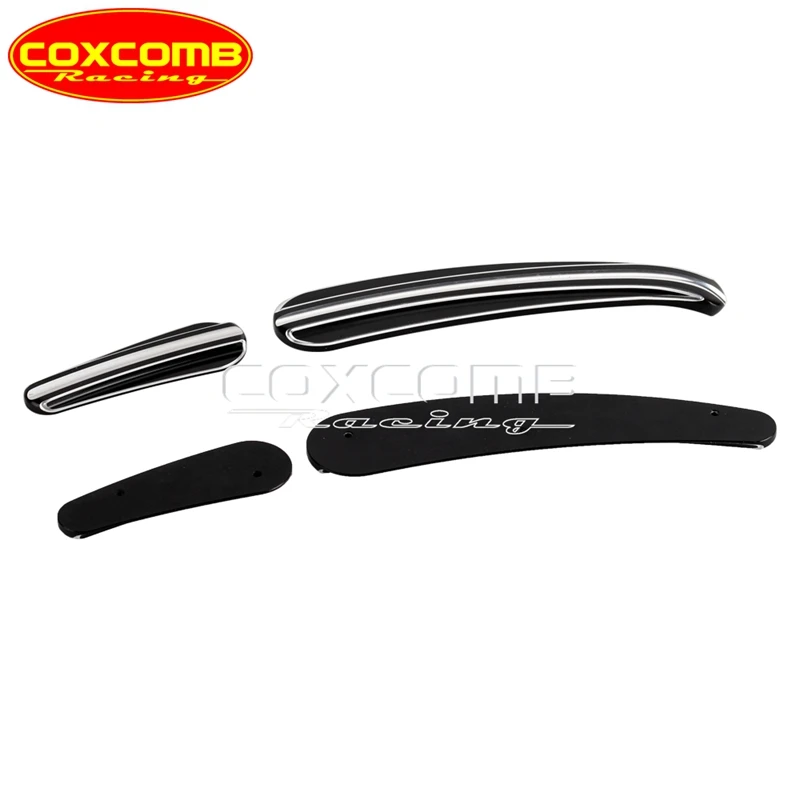 Motorcycle Aluminum Black Dedicated Frame Inserts Kit For Harley Softail FLS FLSTN FXSTC Fat Boy Slim Deluxe Heritage 2008-2017