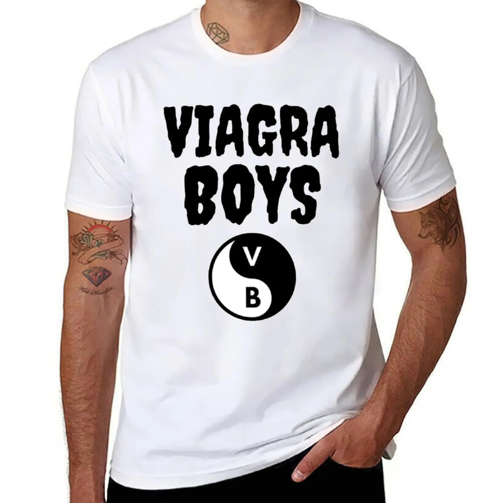 

Viagra Boys (3) T-Shirt plus size tops summer 2025 mens vintage t shirts