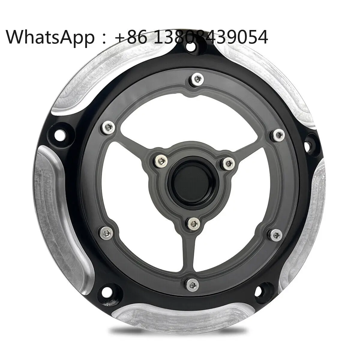 Black Clarity Derby Cover for Harley  Softail FXST 107 Engine Fatboy 107 Fat Bob 114 2019-up