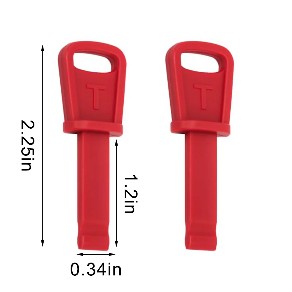 Replacement Ignition Key For Ariens For Craftsman For Tecumseh Snow Blower Fits Model 35062 7532000 951-10630 Red Plastic