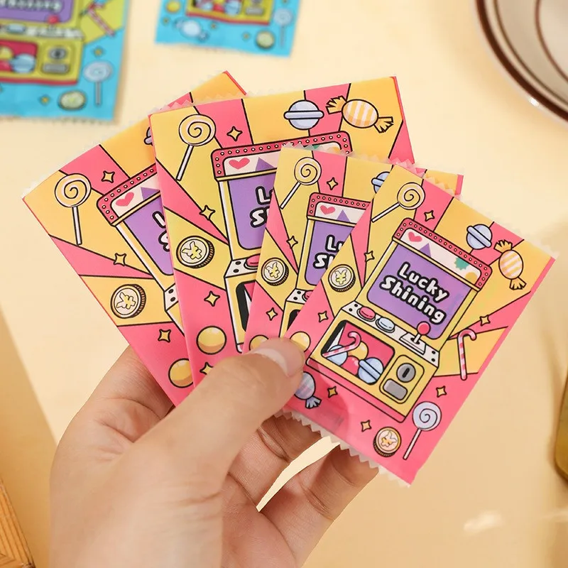 

100Pcs Lucky Shining Printed New Empty Blind Bags Candy Mini Toy DIY Children Birthday Party Gift Packaging