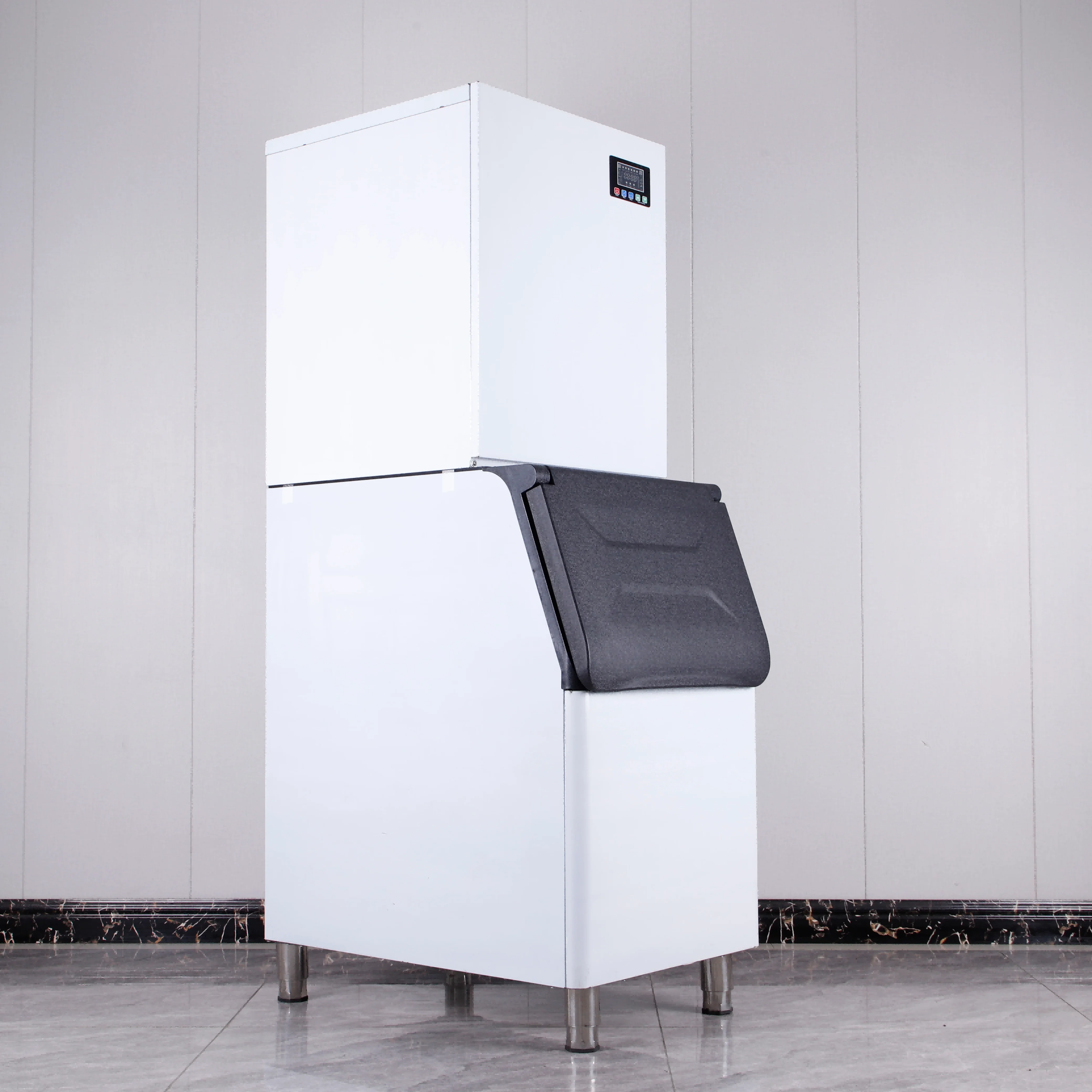 418kg/24h Air-cooled and Water-cooled Dual Use Ice Machine Commercial Multi-function Cube Ice Maker