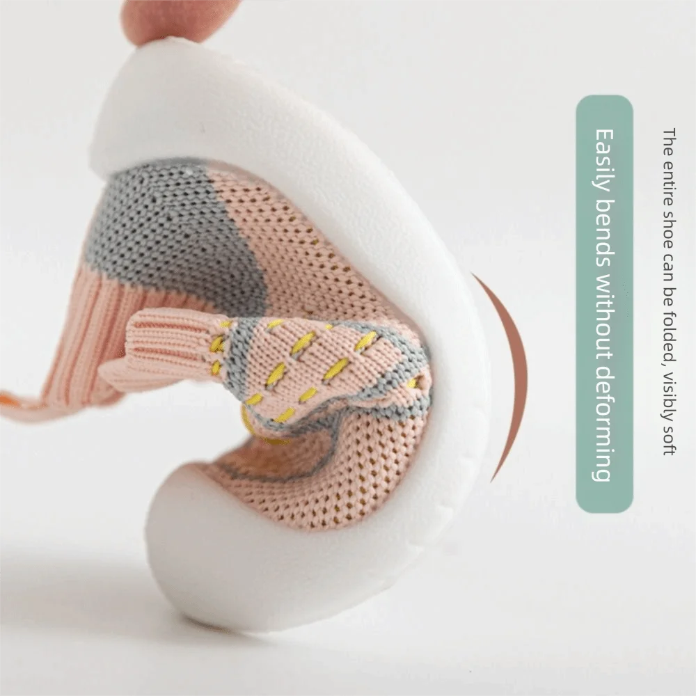 

Mesh Design Breathable Mesh Baby Shoes Soft Sole Anti-slip Bottom Non-slip Baby Shoes Lightweight Breathable Fabric