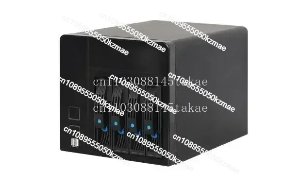 

Компактный корпус ITX NAS с 4 отсеками, настольный корпус для жесткого диска с возможностью горячей замены для удобного расширения и управления приводом