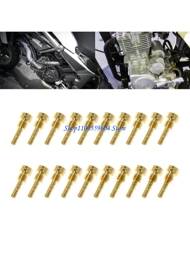 

12QM Main Jet Hole Kits for CV FCE FCR Motorbike Carburetor Improve Engine Efficiency