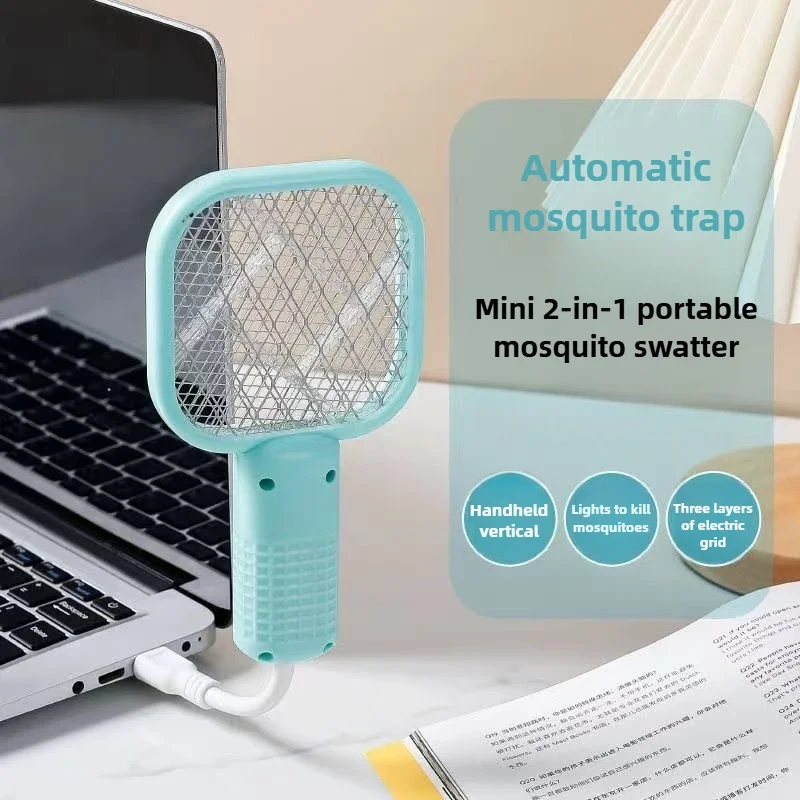 Household usb purple light mosquito killer lamp electric mosquito swatter trap and kill mosquitoes outdoor picnic portable car