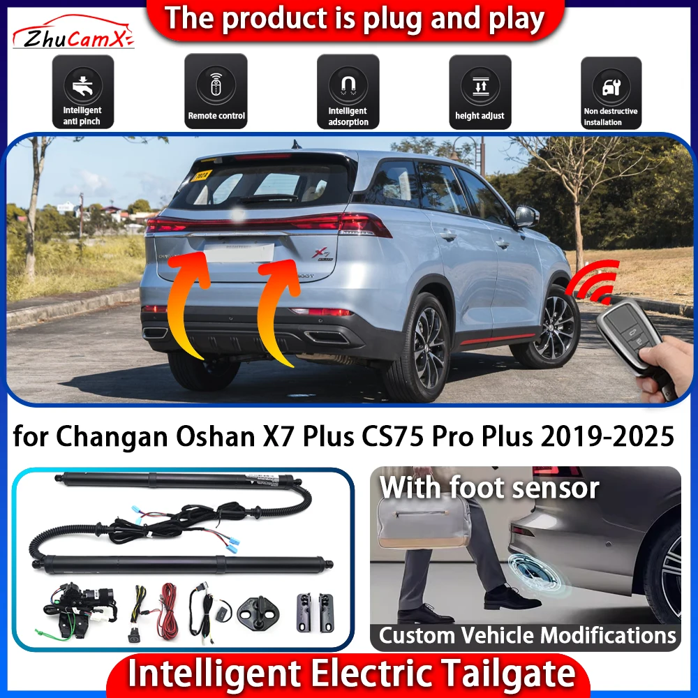 

Smart Powered Tailgate System for Changan Oshan X7 Plus CS75 Pro Plus 2019-2025 Automatic Intelligent Electric Lift Control Kit