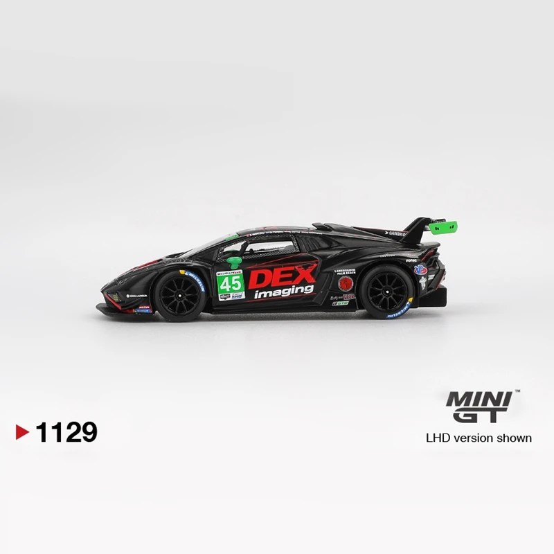 Diecast Car Model MINIGT MINI GT Huracan GT3 EVO2 #45 No.45 1:64